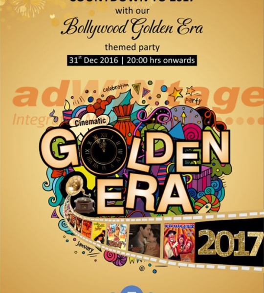 Caspia Hotel, Ahmedabad – Bollywood Golden Era New Year promotion