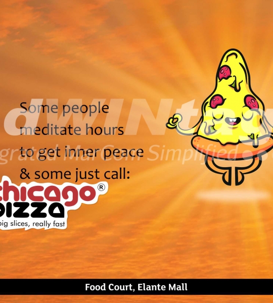 Chicago Pizza, Chandigarh – Outlet Promotion