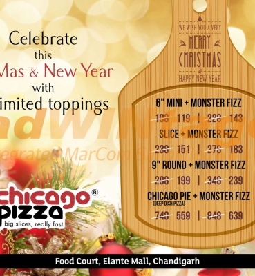 Chicago Pizza Chandigarh – Christmas & New Year Celebration