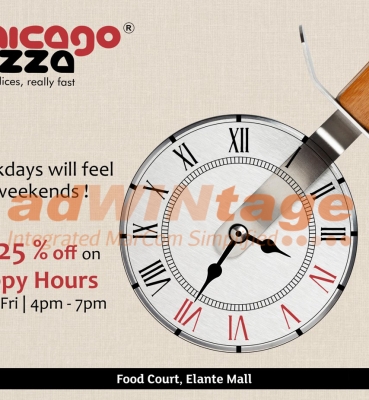 Chicago Pizza Chandigarh – Happy Hours Promotion