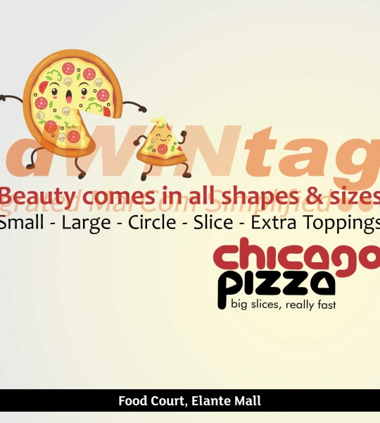 Chicago Pizza,Chandigarh- Pizza Promotion