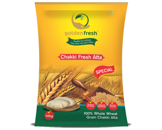 Golden Fresh-Atta Packaging