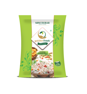 Golden Fresh-Basmati Rice Packaging