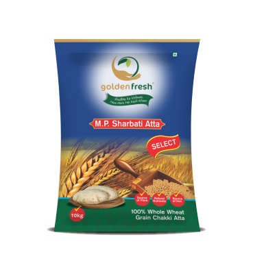 Golden Fresh-SHarbati Atta Packaging
