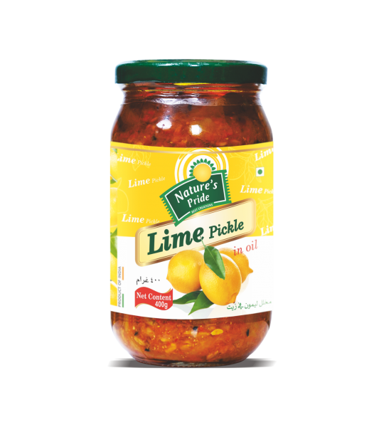 Nature’s Pride-Lime pickle Label