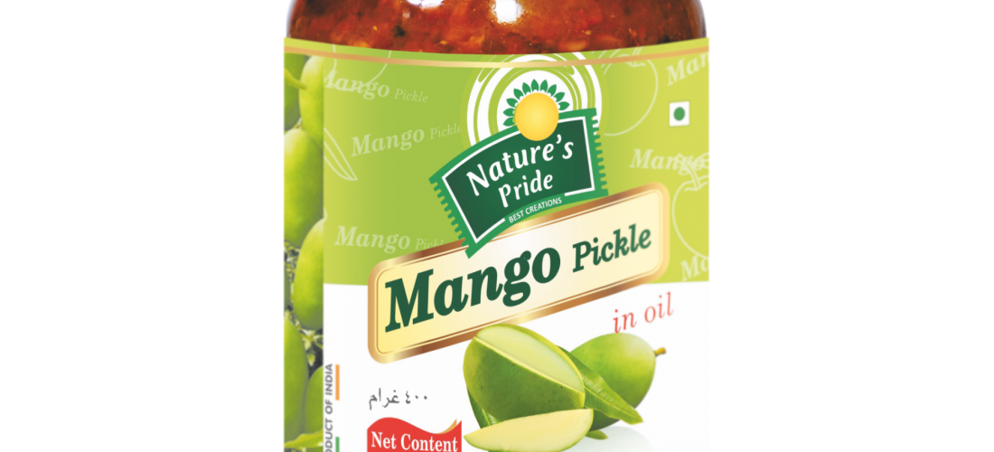 Nature’s Pride-Mango Pckle Label