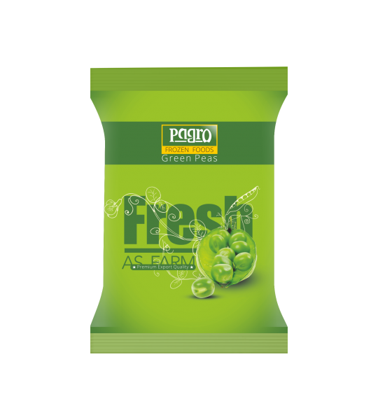 Pagro-Frozen Peas Packaging