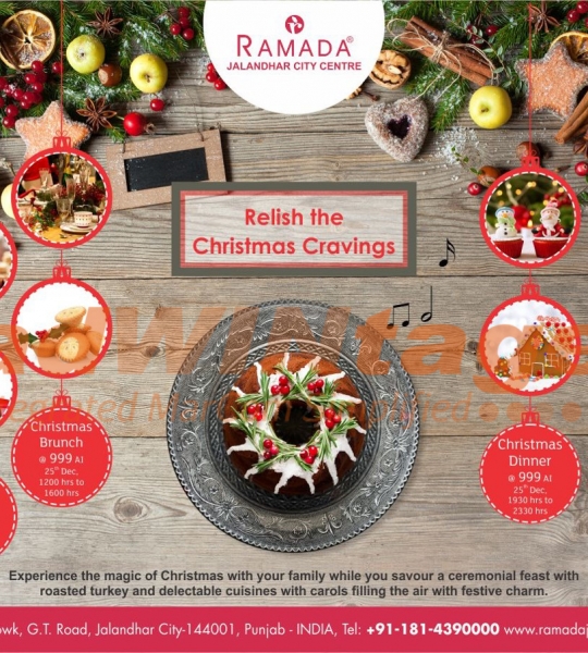 Ramada Jalandhar- Christmas creatives