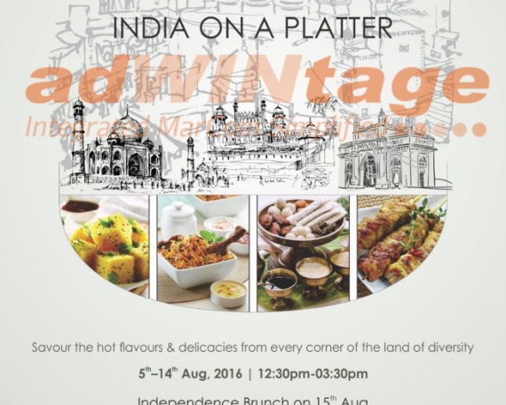 Renaissance Marriott – India on my Platter  promotion